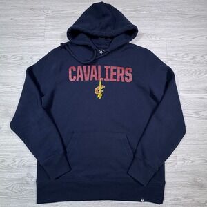 '47 Men's Cleveland Cavaliers Hoodie Navy Blue Medium NBA Basketball Pullover